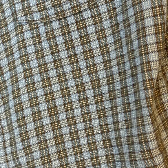 Tea Collection Boys Cotton Plaid Button Down size 4C - Picture 6 of 7